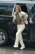 BELLA HADID Out in New York 02/11/2020