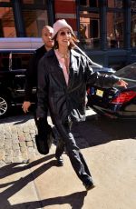 BELLA HADID Out in New York 02/14/2020