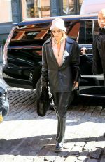 BELLA HADID Out in New York 02/14/2020