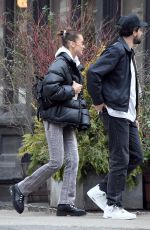 BELLA HADID Out with Friends in New York 01/31/2020