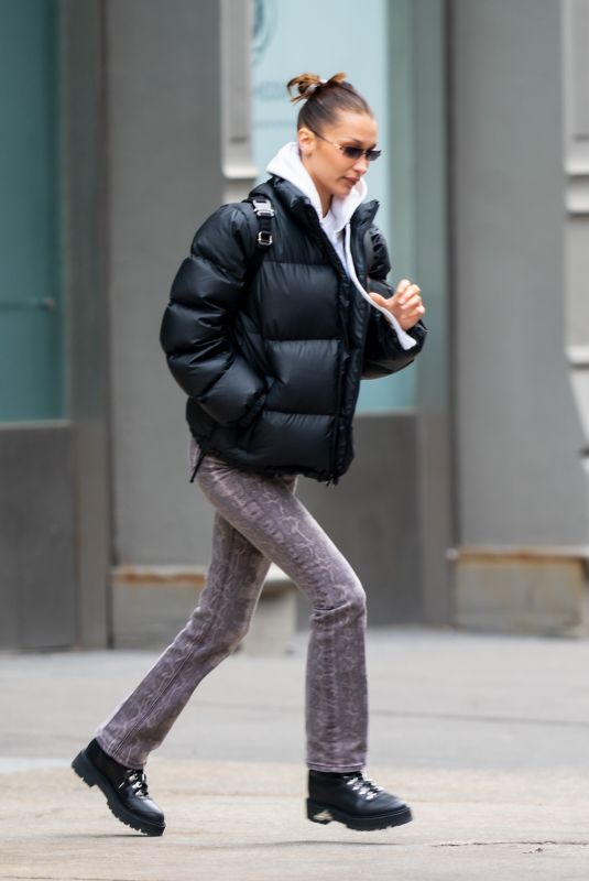 BELLA HADID Out with Friends in New York 01/31/2020