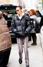 BELLA HADID Out with Friends in New York 01/31/2020