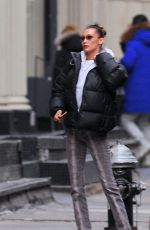 BELLA HADID Out with Friends in New York 01/31/2020