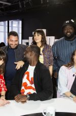 BERENICE BEJO at Clique Show Recording in Paris 02/11/2020