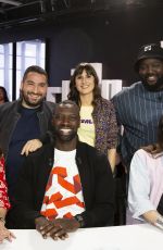 BERENICE BEJO at Clique Show Recording in Paris 02/11/2020