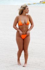 BETHAN KERSHAW in Bikini at a Beach in Dubai 02/28/2020