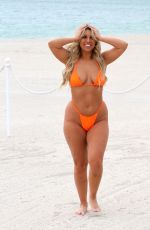 BETHAN KERSHAW in Bikini at a Beach in Dubai 02/28/2020