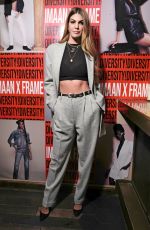 BIANCA BRANDOLINI at Frame x Imaan Dinner at New York Fashion Week 02/07/2020