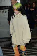 BILLIE EILISH Arrives at BBC Studios in London 02/19/2020