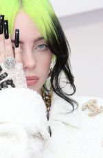BILLIE EILISH at 92nd Annual Academy Awards in Los Angeles 02/09/2020