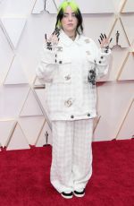 BILLIE EILISH at 92nd Annual Academy Awards in Los Angeles 02/09/2020