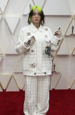 BILLIE EILISH at 92nd Annual Academy Awards in Los Angeles 02/09/2020