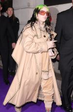 BILLIE EILISH at Brit Awards After-party in London 02/18/2020