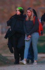 BILLIE EILISH Heading to Desert in Palmdale for a Photoshoot 02/03/2020