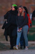 BILLIE EILISH Heading to Desert in Palmdale for a Photoshoot 02/03/2020