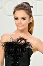 BILLIE LOURD at Tom Ford Fashion Show in Los Angeles 02/07/2020