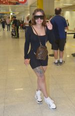 BLAC CHYNA Arrives at Airport in Sao Paulo 02/21/2020