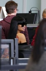 BLAC CHYNA at LAX Airport in Los Angeles 02/05/2020
