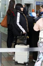 BLAC CHYNA at LAX Airport in Los Angeles 02/05/2020