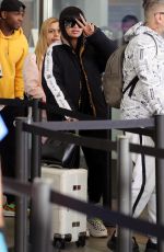 BLAC CHYNA at LAX Airport in Los Angeles 02/05/2020