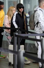 BLAC CHYNA at LAX Airport in Los Angeles 02/05/2020