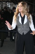BLAKE LIVELY Arrives at Michael Kors Fashion Show in New York 02/12/2020