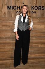 BLAKE LIVELY at Michael Kors Show at New York Fashion Week 02/12/2020