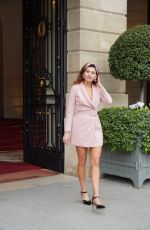 BLANCA BLANCO Out and About in Paris 02/24/2020