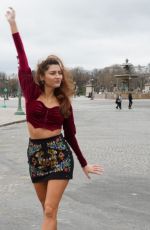 BLANCA BLANCO Out and About in Paris 02/25/2020