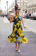 BLANCA BLANCO Out at Paris Fashion Week 02/27/2020