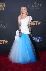 BRIE LARSON at 51st Naacp Image Awards in Pasadena 02/22/2020