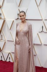 BRIE LARSON at 92nd Annual Academy Awards in Los Angeles 02/09/2020