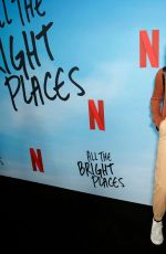 BRIGHTON SHARBINO at All the Bright Places Special Screening in Hollywood 02/24/2020