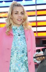 BUSY PHILIPPS Out at Times Square in New York 02/19/2020