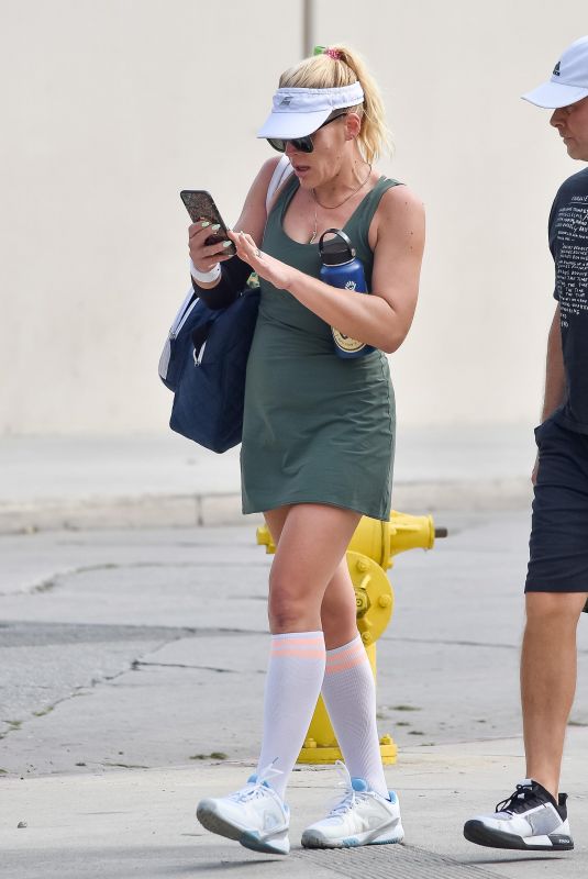 BUSY PHILIPPS Out in Los Angeles 02/21/2020
