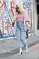BUVY PHILIPPS Out and About in West Hollywood 02/07/2020