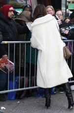 CAITRIONA BALFE Arrives at Strahan, Sara & Keke in New York 02/12/2020