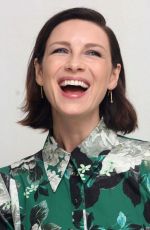 CAITRIONA BALFE at Outlander, Season 5 Press Conference in Los Angeles 02/15/2020