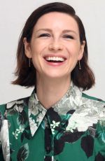 CAITRIONA BALFE at Outlander, Season 5 Press Conference in Los Angeles 02/15/2020