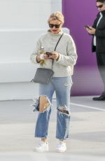 CAMERON DIAZ in Ripped Denim Out in Santa Monica 01/31/2020