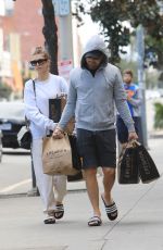 CAMILA MORRONE and Leonardo Dicaprio Out Shopping in Los Angeles 02/24/2020