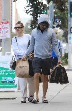 CAMILA MORRONE and Leonardo Dicaprio Out Shopping in Los Angeles 02/24/2020