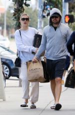 CAMILA MORRONE and Leonardo Dicaprio Out Shopping in Los Angeles 02/24/2020