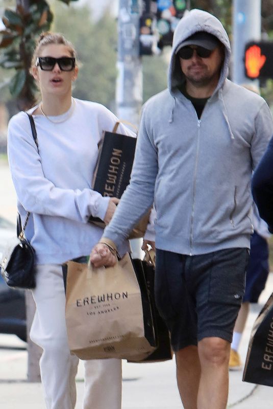 CAMILA MORRONE and Leonardo Dicaprio Out Shopping in Los Angeles 02/24/2020