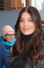 CAMILA MORRONE Arrives at Coach Fashion Show in New York 02/11/2020