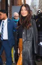 CAMILA MORRONE Arrives at Coach Fashion Show in New York 02/11/2020