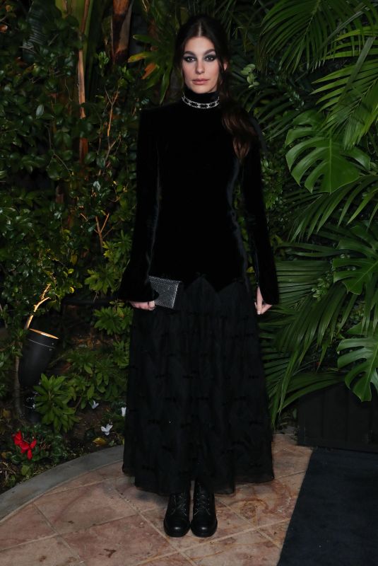 CAMILA MORRONE at Charles Finch and Chanel Pre-oscar Awards in Los Angeles 02/08/2020