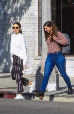 CAMILLA BELLE Out Shopping in West Hollywood 02/13/2020