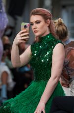 CAMILLA KERSLAKE at Atelier Zuhra Fashion Show at LFW in London 02/15/2020