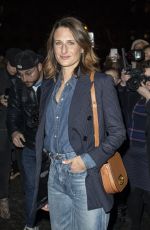 CAMILLE COTTIN Arrives at Celine Fashion Show in Paris 02/28/2020